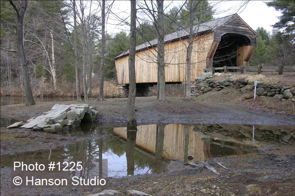 Newport, NH - Corbin Bridge - Spring - Front